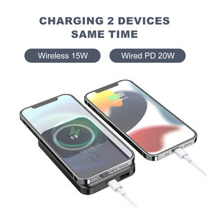 Grossiste d'Usine Mini Power Bank Magnétique 5000mAh pour <span class=keywords><strong>iPhone</strong></span> Android, <span class=keywords><strong>Batterie</strong></span> <span class=keywords><strong>de</strong></span> Secours Portable, Charge Rapide, Qualité Fiable - Product Image 3