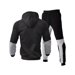 Chándales con logotipo personalizado, venta al por mayor, chándal polar, jersey para correr para hombre, chándales de talla grande con capucha para otoño, chándales para hombre - Product Image 4