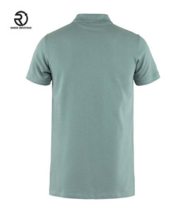 เสื้อโปโลผ้าฝ้ายปักลายสำหรับผู้ชายเสื้อกอล์ฟปักลายโลโก้100% - Product Image 3