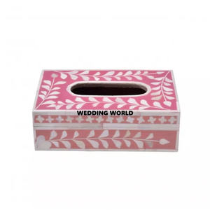 New Designer Wood <b>Tissue</b> Box Classic Stylish Handmade <b>Wedding</b> Ware Kitchen Ware Hot Selling New Wholesale Wooden <b>Tissue</b> Box - Product Image 3