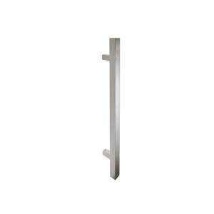 Poignée de porte, unilatérale, en acier inoxydable L-600/90, carrée (sans vis de montage) - Product Image 1