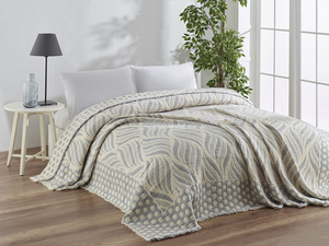 Muselina tejido interior fibra de algodón relleno 100% algodón manta voluminosa pesada gruesa 160x220cm 62x86 pulgadas manta de colección lisa - Product Image 3
