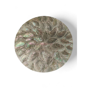 Eco Friendly Round Capiz <b>Placemat</b> for Casual <b>Dining</b> <b>Table</b> Use and Thoughtful Home Decoration From Vietnam - Product Image 1