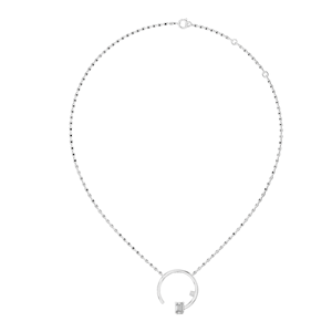 Collier pendentif en diamant taille émeraude créé en laboratoire de 0,98 carat, diamants VVS-VS EF CVD, or 18 carats, 14 carats rose, jaune, blanc - Product Image 4