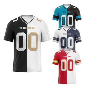 Camiseta de Fútbol de Malla de Alta Calidad, Personalizada, de Secado Rápido, para Hombre, Estilo Americano - Product Image 5