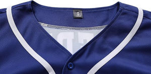 Maillot de baseball pour hommes Impression par sublimation et transfert à chaud personnalisé Chemises et hauts de baseball fabriqués au Pakistan - Product Image 3