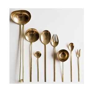 ชุดเครื่องใช้บนโต๊ะอาหารทองเหลือง5ชิ้นชุดเครื่องใช้บนโต๊ะอาหารขนาดและรูปร่างที่กำหนดเองได้ - Product Image 4