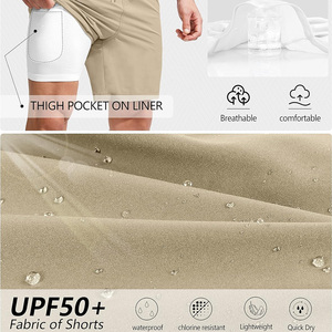 Short de bain d'été pour hommes Design personnalisé Tissu respirant à séchage rapide Dentelle OEM Apparel Logo Branding Options de marque privée - Product Image 6