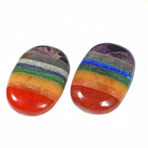 Piedra de Chakra Personalizada de Moda con Forma de Dodecaedro Poligonal de Siete Chakras - Product Image 6