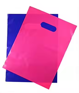 2025 sacs à provisions pour paquet de cosmétiques beaux accessoires emballage Logo personnalisé sacs en plastique découpés à l'emporte-pièce - Product Image 5