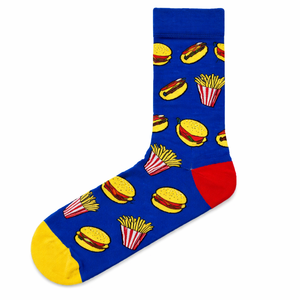 Calcetines Divertidos con Estampados de Animales Coloridos, Perro, Gato, Perezoso, Panda, Calcetines Casuales Suaves de Algodón Peinado Ecológico, Exportación de Fábrica - Product Image 4