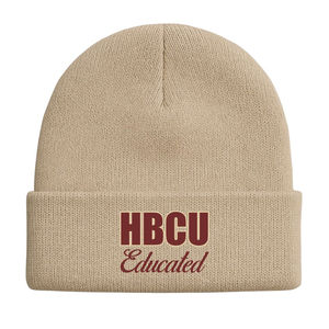 Casquette beanie neutre en acrylique Delta, broderie chenille, pour sororité grecque Divine Nine, personnalisée, respirante, pour la plage, pour les diplômés des HBCU - Product Image 2