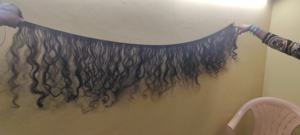 Cabello indio puro sin procesar de La India Tipo de cabello humano de alta calidad - Product Image 4