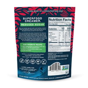 Crema de Café en Polvo de Coco Laird Superfood, Sin Lácteos, Baja en Azúcar, Keto, Sin Azúcar Añadido, Vegano, 16 oz - Product Image 6