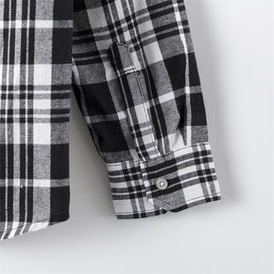 Camisa de Franela de Manga Larga para Hombre, Nueva Colección 2026, Diseño Casual, Personalizable, Transpirable, de Nailon/Algodón, Venta al Por Mayor - Product Image 6