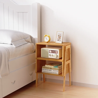 Table basse moderne en bois massif de caoutchouc pour salon et chambre, design anti-basculement, livraison directe usine FURAKA ET31, mobilier de maison