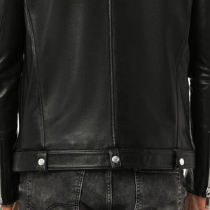 Personalizable Premium 100% chaqueta de cuero de la motocicleta genuino transpirable Auto Racing Wear para el invierno de alta calidad Fabricante - Product Image 6