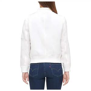 2025 0DM/ODMComfortable Fit à manches longues vêtements d'hiver femmes Bomber veste nouveau Design taille personnalisée vestes pour femmes - Product Image 4