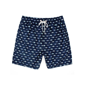 ชุดว่ายน้ำฟิตเนสพิมพ์ลายปลากางเกงขาสั้นบอร์ดสำหรับผู้ชาย2022ใส่ออกกำลังกายพลัสไซส์ออกแบบโลโก้ได้ตามต้องการ - Product Image 2