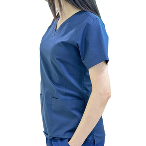 Gran parte superior de enfermería uniforme médico Hospital personalizar Diseño y logotipo para hombres y mujeres FMF VN-ODM/OEM-Muestra gratis - Product Image 5
