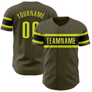 Camisetas Deportivas Sublimadas al por Mayor, Camisetas de Béisbol de Manga Corta, Estilo Urbano, con Botones, Camisetas de Béisbol y Softbol - Product Image 2