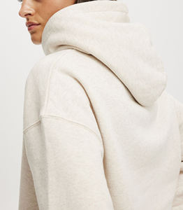 Sweat-shirts à capuche en molleton de haute qualité pour femmes, impression personnalisée de logo DTF, 100% coton, poids lourd, streetwear d'hiver - Product Image 2