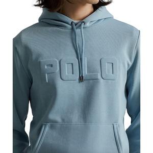 Gaufrage lettre coton élégant pull pull sweat à capuche logo en relief sweat personnalisé sweats à capuche en relief, sweats à capuche pour hommes - Product Image 3