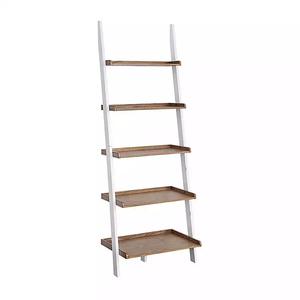 Industrial Modern Wooden <b>Bookshelf</b> With Minimalist Structure Perfect For Office Home And Living Room Decoration - Product Image 5