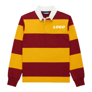 Camiseta de Rugby Ligera Personalizada con Tela Elástica Transpirable, Logotipo y Tallas Personalizadas para Entrenamiento Diario y Sesiones Deportivas al Aire Libre - Product Image 1