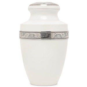 Urna de cremación decorativa de Metal sólido de Venta caliente para cenizas humanas, cremación funeraria conmemorativa para adultos, entierro grande - Product Image 3