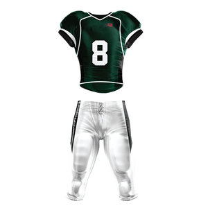 Uniforme de football américain personnalisé de différents styles et couleurs, ensemble d'uniformes de football américain à séchage rapide - Product Image 1