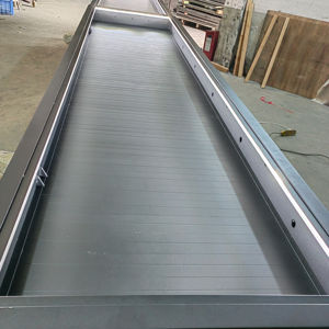 Baldacchino in alluminio impermeabile portico esterno tenda da sole in vetro in metallo tettoia per finestra parasole in metallo supporto portici antipioggia - Product Image 1