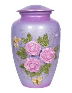 La plus nouvelle urne de crémation de conception florale 3d pour les cendres humaines adulte équipement de service funéraire américain urne de crémation de cendres commémoratives - Product Image 1