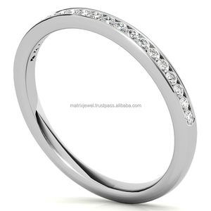 Plata de Ley 925 sólida 2ct corte redondo brillante Cz Diamond Pave Set increíble forma de rosa compromiso anillo de boda para mujer - Product Image 6