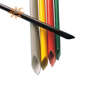 Tubo de fibra de vidrio recubierto de silicona de alto voltaje de 6mm - Product Image 1