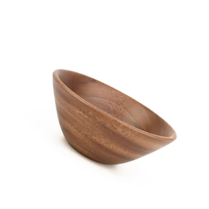 2023 meilleure qualité de bols de service en bois faits à la main ensemble fournisseur indien artisanat nourriture et Fruits bols à salade plat Type bol en bois - Product Image 2