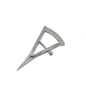 Calibrador de medición de microcirugía de codo Flexible de tipo autoblocante de cabeza recta de 20mm de acero inoxidable oftálmico Manual de 20mm - Product Image 3