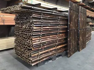 Valla de Bambú de Indonesia Original en Oferta, Paneles de Reja Simples para Interiores y Exteriores con Acabado Natural para Jardín - Product Image 4