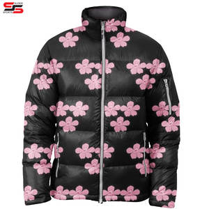 Vestes en duvet surdimensionnées à col haut pour hommes Blouson de bombardier d'hiver personnalisé pour les hommes Veste extérieure imperméable - Product Image 4