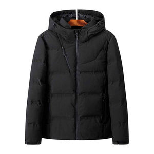 <b>Hooded</b> Men Puffer <b>Jackets</b> OEM Manufacturer Causal Street Wear Fashion Warm Quilted <b>Padded</b> Coat Outerwear Men's Puffer <b>Jacket</b> - Product Image 5