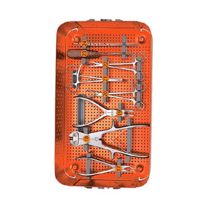 Kit d'instruments chirurgicaux orthopédiques en acier inoxydable ODM pour chirurgie spinale, outils manuels de laminectomie, certifié CE - Product Image 4