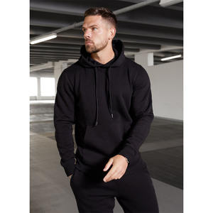 เสื้อฮู้ดผู้ชายสำหรับฤดูหนาวผ้าฟลีซผ้าฝ้าย100% ออกแบบโลโก้ได้ตามต้องการ - Product Image 1