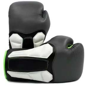 Guantes de Boxeo con Logotipo Personalizado, Venta Directa de Fábrica OEM, Guantes de Boxeo de Cuero Vacuno de Primera Calidad, Guantes de Combate Profesionales - Product Image 2