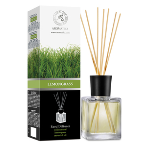 Diffuseur de parfum Aromatika à la citronnelle 500 ml avec huile essentielle naturelle, parfum d'ambiance longue durée et énergisant - Product Image 1