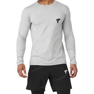 T-shirt à manches longues Hip Hop Spandex personnalisé pour la saison d'été - Product Image 1