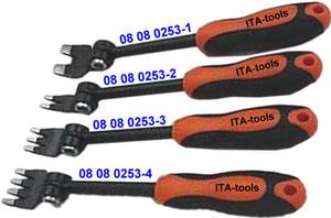 Extracteur d'agrafe de mâchoire d'engrenage de mâchoire arrière de 220 mm réglable OEM ODM disponible fournisseur de Taiwan - Product Image 5
