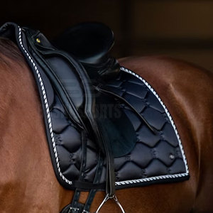 Tapis de selle d'équitation avec rembourrage absorbant les chocs, tissu respirant pour une conduite confortable - Product Image 5