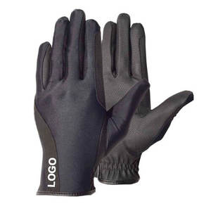 Gants de conduite d'hiver en polaire 100% personnalisés, couleur unie, style western, antidérapants, pour le ski - Product Image 5