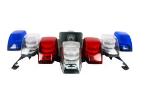 Đèn báo hiệu khẩn cấp <span class=keywords><strong>LED</strong></span> hình chữ V, loa tích hợp, tình trạng mới, thanh đèn an ninh ô tô - Product Image 6