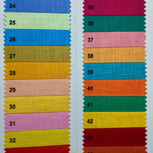 Repiton <b>Gold</b> Solid Cotton Linen Fabric Premium Shirting & Kurta Material - Product Image 6